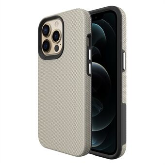 Unique Rigid Texture PC + Soft TPU Anti-Scratch Durable Independent Buttons Hybrid Cases for iPhone 13 Pro 6.1 inch