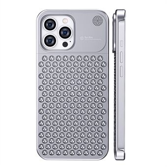 For iPhone 13 Pro Shockproof Frameless Aluminium Alloy Heat Dissipation Phone Case Phone Back Cover