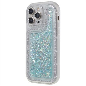 For iPhone 13 Pro 6.1 inch Epoxy Powder Mobile Phone Case Soft TPU Shockproof Cover