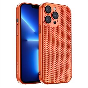 KSTDESIGN Icenets Series Heat Dissipation Cover for iPhone 13 Pro 6.1 inch Hard PC Phone Case with Lens Film