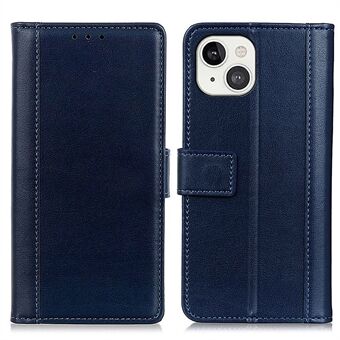 Anti-Drop PU Leather Wallet Stand Phone Protective Cover Case for iPhone 13 mini 5.4 inch