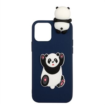 Cute 3D Doll Decor Pattern Printing Soft Silicone Cover for iPhone 13 mini 5.4 inch Phone Case Protector