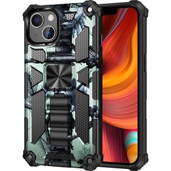 Anti-fall Camouflage Design protective Phone Back Shell for iPhone 13 mini 5.4 inch