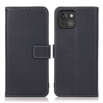 Anti-drop Litchi Texture Leather Wallet Protective Cover Case for iPhone 13 mini 5.4 inch