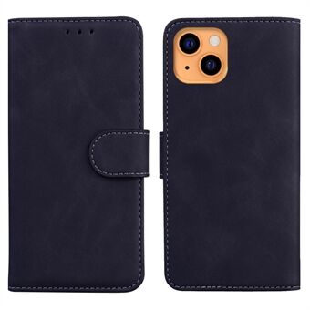 Pure Color Anti-fall Leather Mobile Phone Cover Case for iPhone 13 mini 5.4 inch