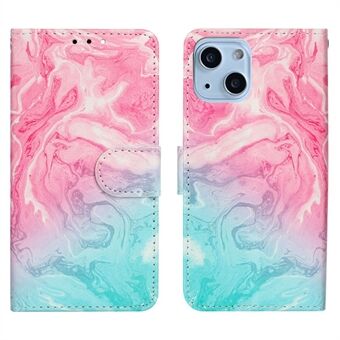 Pattern Printing PU Leather Wallet Design Phone Case Cover for iPhone 13 mini 5.4 inch