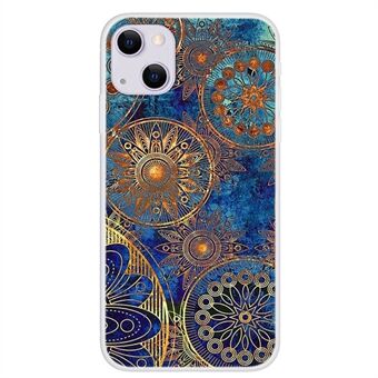 Pattern Printing Flexible TPU Cell Phone Cover Case for iPhone 13 mini 5.4 inch