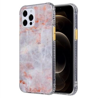 Glaze Marble Pattern Acrylic + TPU Anti-Fall Anti-Scratch Phone Back Cover Case for iPhone 13 mini 5.4 inch