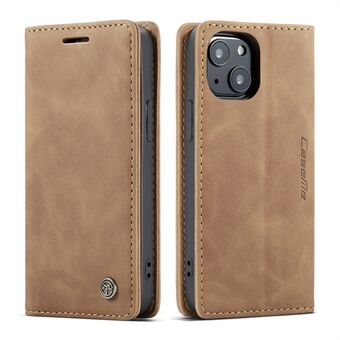 CASEME 013 Series Auto-absorbed Wallet Stand Leather Case for iPhone 13 mini 5.4 inch