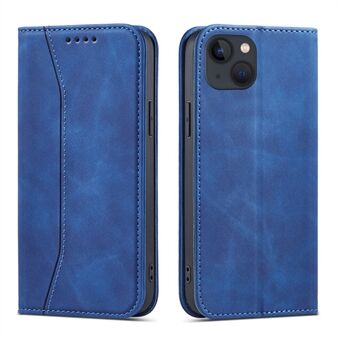 Anti-fall Folio Flip Leather Wallet Phone Stand Case Shell for iPhone 13 mini 5.4 inch