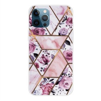 Abstract Marble Pattern Design TPU Back Shell for iPhone 13 Pro Max 6.7 inch