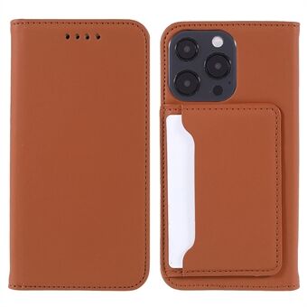 Full Protection Skin-touch PU Leather Wallet Cover Case with Kickstand for iPhone 13 Pro Max 6.7 inch