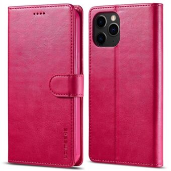 LC.IMEEKE Shockproof PU Leather Phone Shell with Stand Wallet Design for iPhone 13 Pro Max 6.7 inch