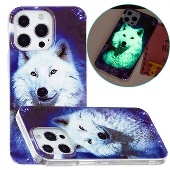 Soft TPU Noctilucent Slim Stylish Glow in The Dark Cover Shockproof Protective Phone Cases for Apple iPhone 13 Pro Max 6.7 inch