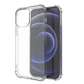 Shock-resistant Drop-proof Transparent TPU Protective Phone Back Cover Case for iPhone 13 Pro Max 6.7 inch