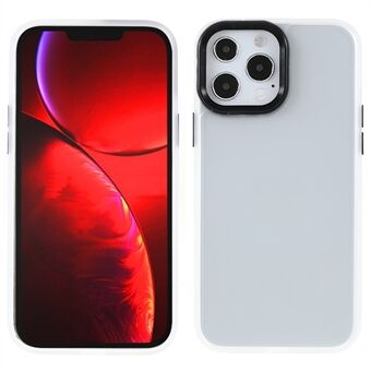 Skin-touch Feel TPU + Acrylic Phone Cover Case for iPhone 13 Pro Max 6.7 inch