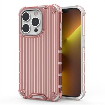 For iPhone 13 Pro Max 6.7 inch Shockproof Slim Case PC+TPU Hybrid Anti-Fall Protective Cover Shell