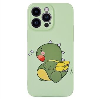 Back Protector Case for iPhone 13 Pro Max 6.7 inch , Cartoon Pattern Anti-drop Mobile Phone Cover