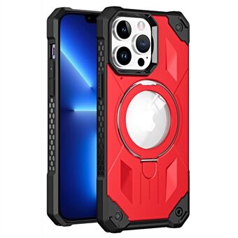 PC+TPU Kickstand Case for iPhone 13 Pro Max 6.7 inch Shockproof Phone Case Anti-Drop Magnetic Phone Cover