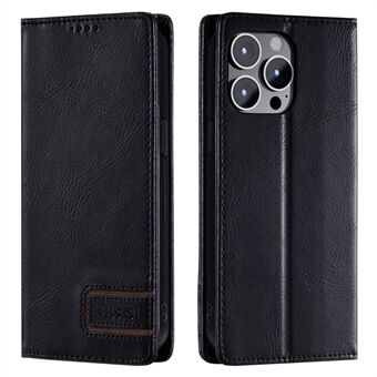 TTUDRCH Style 007 for iPhone 13 Pro Max RFID Blocking Wallet Phone Case PU Leather Stand Cover