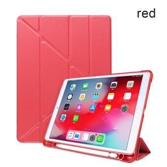 Origami Smart Leather Case [with Shock Absorption TPU / Apple Pencil Storage Groove] for iPad 10.2 (2021)/(2020)/(2019)/ iPad Air 10.5 inch (2019) / iPad Pro 10.5-inch (2017)