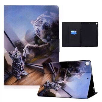 TPU + PU Leather Pattern Printing Stand Card Holder Tablet Case for iPad 10.2 (2021)/(2020)/(2019)