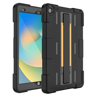 SP Full Body Shockproof Case for iPad 10.2 (2021) /  (2020) / (2019) , IP68 Waterproof Hand Strap Kickstand Tablet Cover with Screen Protector