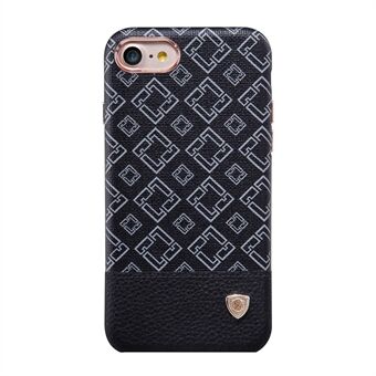 NILLKIN Oger Lattice Leather Coated Hard Case for iPhone SE (2020)/SE (2022)/8/7 4.7 inch