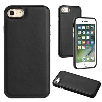 YB Leather Coating Series-6 For iPhone 7 / 8 / SE (2020) / SE (2022) Phone Cover Anti-collision PU Leather+TPU Case