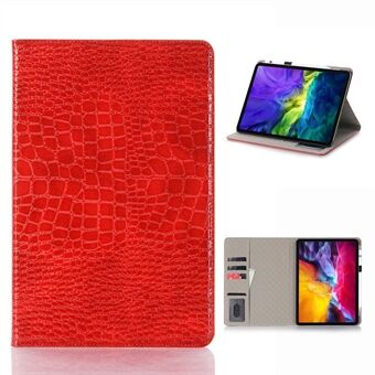 Plain Crocodile Skin Wallet Leather Smart Cover Case for iPad Pro 11-inch (2018)/(2020)/Air (2020)/Air (2022)