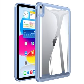 For iPad Air (2020) / (2022) Drop Resistant Acrylic+TPU Transparent Tablet Case Protective Back Cover