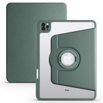 For iPad Pro 11 (2021) / (2020) / (2022) / iPad Air (2020) / (2022) Anti-Drop Tablet Case Rotating Stand PU Leather TPU Cover