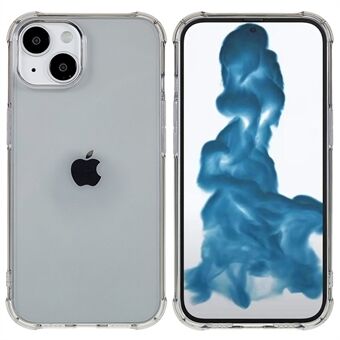 For iPhone 14 6.1 inch High Transparency Drop-resistant Phone Case Flexible TPU Mobile Phone Cover