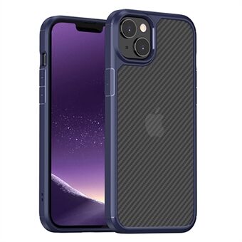 MOCOLO K14 Savannasaurus Series for iPhone 14 6.1 inch Carbon Fiber Phone Case Drop-proof Back Cover