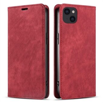 PU Leather Case for iPhone 14 6.1 inch, Stand Wallet Drop-proof Protection Phone Protector