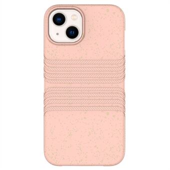 Anti-scratch Phone Case For iPhone 14, Fully Biodegradable Wheat Straw + TPU Protective Cell Phone Cover