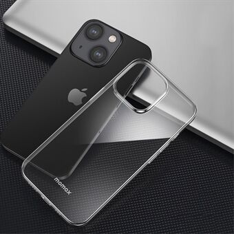 MOMAX MC For iPhone 14 Transparent Flexible TPU Protective Cover Anti-scratch Anti-drop Phone Case