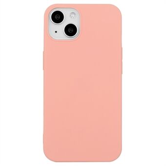 For iPhone 14 Soft TPU Mobile Phone Case Matte Finish Coating Grip Slim Lightweight Back Cover