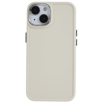 Soft TPU Case for iPhone 14 , Anti-drop Phone Cover with Metal Lens Frame Metal Button Cover