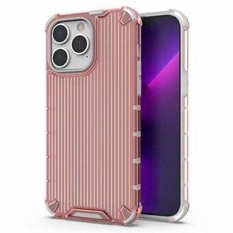 Anti-Scratch Phone Case for iPhone 14 Pro 6.1 inch PC+TPU Hybrid Slim Cover Shockproof Protective Shell