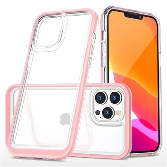 For iPhone 14 Pro 6.1 inch Shockproof Transparent Phone Case Drop-proof TPU + Acrylic + PC Hybrid Cover