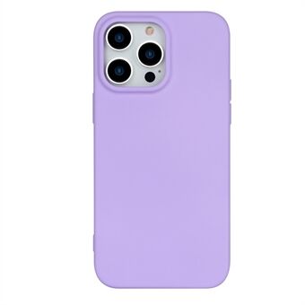 Anti-fall Phone Cover For iPhone 14 Pro 6.1 inch, Soft Touch 2.2mm Thickness Rubberized TPU Phone Case with Microfiber Lining