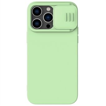 NILLKIN For iPhone 14 Pro 6.1 inch Slide Camera Cover PC + Silicone Anti-drop Phone Case Compatible with MagSafe