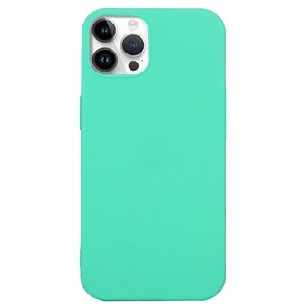 For iPhone 14 Pro Soft TPU Shockproof Protection Case Matte Finish Profile Anti-Fingerprint Phone Cover