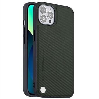 X-LEVEL for iPhone 14 Pro Kevlar II Series Anti-fall Phone Case Carbon Fiber Texture PU Leather Coated TPU Protective Cell Phone Cover