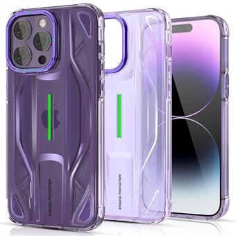 PQY For iPhone 14 Pro Super Car Design Phone Case Soft TPU Anti-Scratch Shock-Absorbing Back Cover