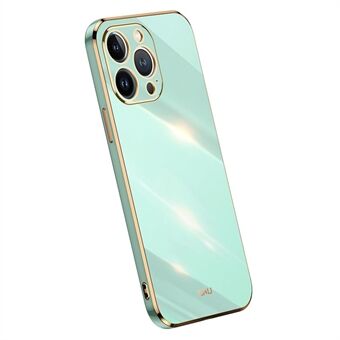 XINLI Slim TPU Phone Cover for iPhone 14 Pro, Electroplating Non-slip Anti-wear Mobile Phone Case