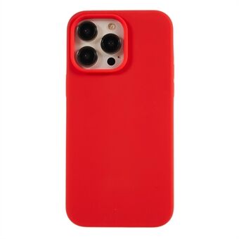 For iPhone 14 Pro Anti-Drop Phone Case with Soft Lining Liquid Silicone Slim Phone Shell