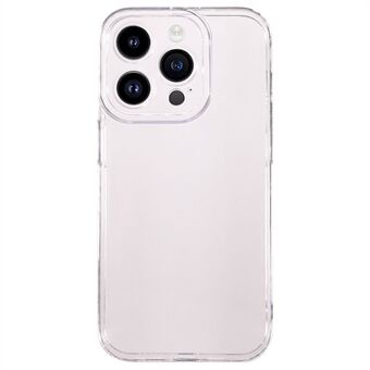 For iPhone 14 Pro Phone Case Clear Shock Absorption Thickened TPU Cover with Precise Cutout