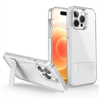 Style G Kickstand Case for iPhone 14 Pro , Anti-drop TPU + Acrylic Clear Phone Cover